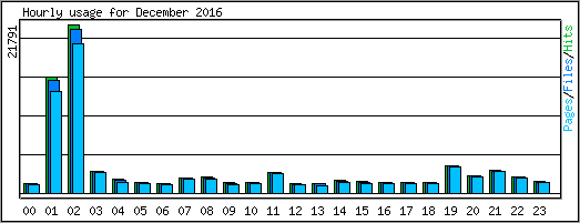 Hourly usage