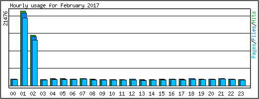Hourly usage