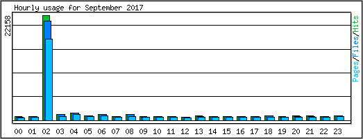 Hourly usage